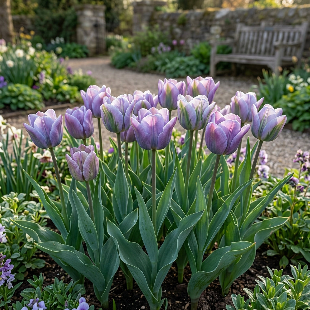 Tulip Artist Bluestone Flower Seeds for Spring Garden Planting