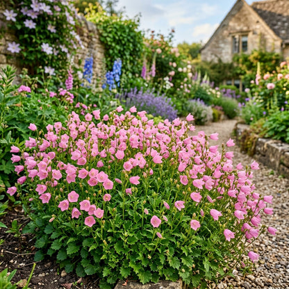 Tussock Bellflower Single Rose Pink Flower Seeds