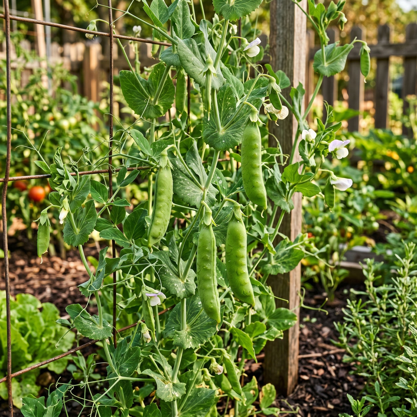 Snap Pea Seeds for Climbing Garden Plants