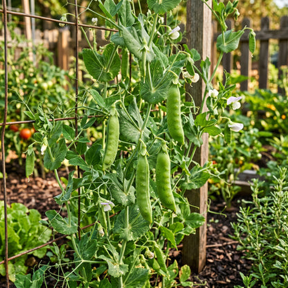 Snap Pea Seeds for Climbing Garden Plants