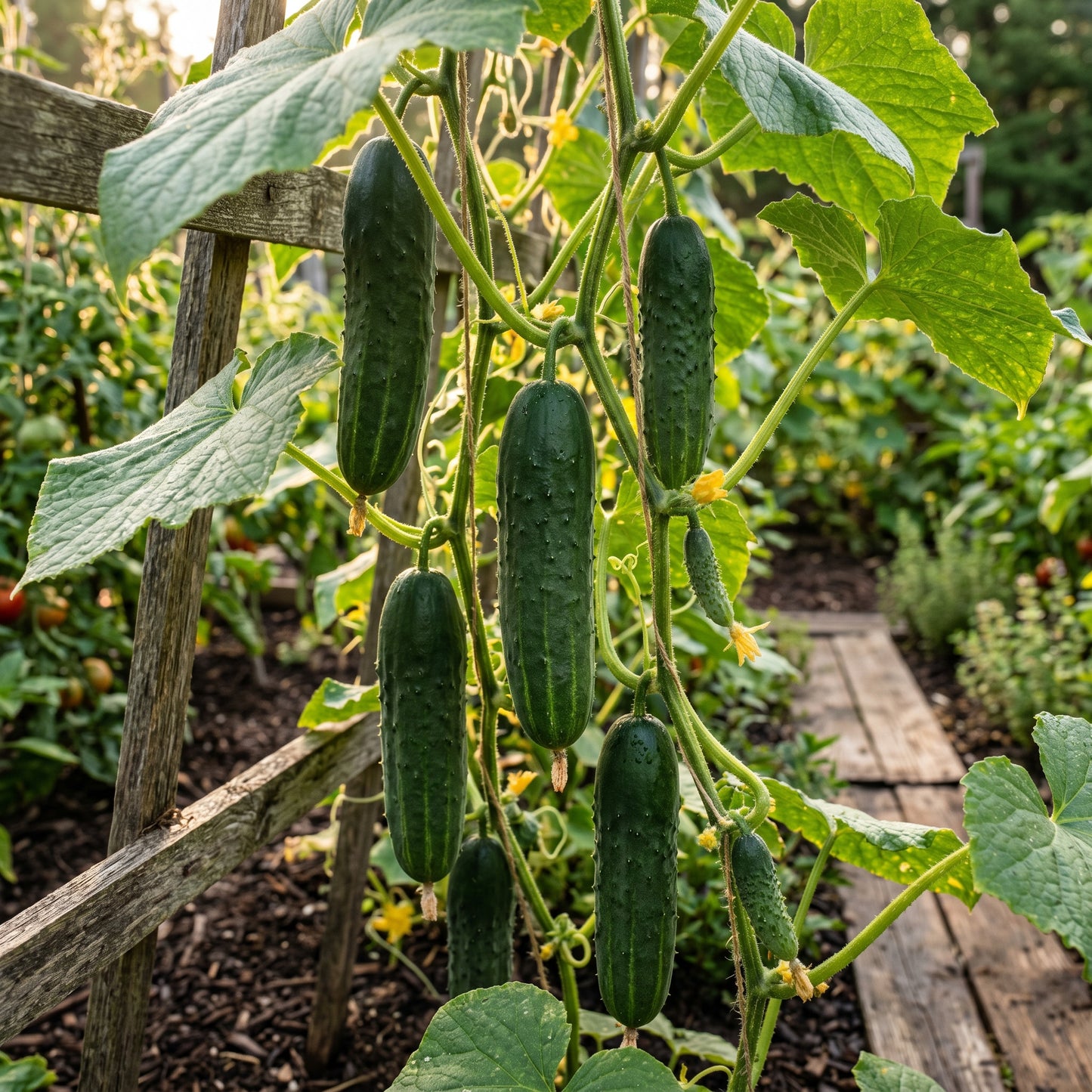 Straight Eight Cucumber Seeds for Garden Growing