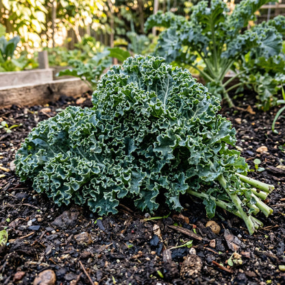 Kale Seeds Blue Scotch Curled for Garden Growing
