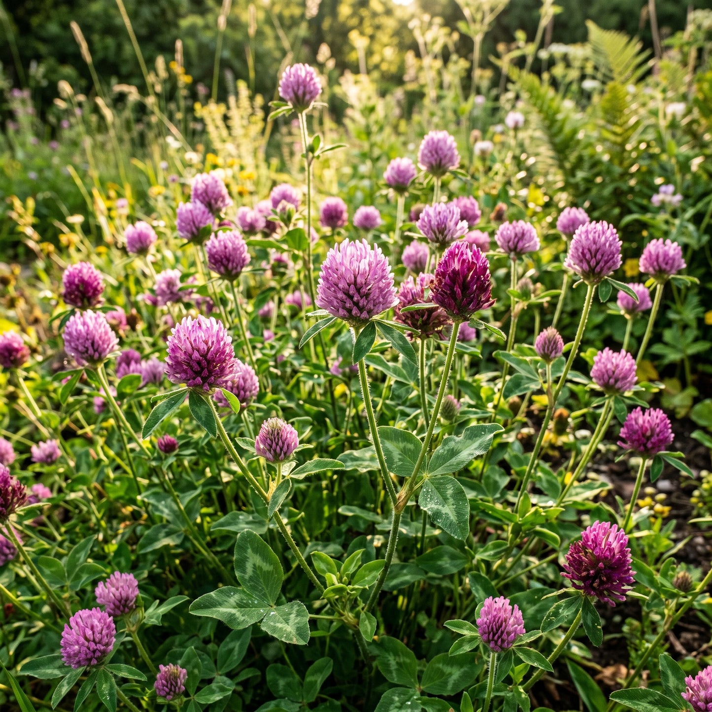 Red Clover Seeds (Trifolium pratense) Flower Plant for Garden Growing