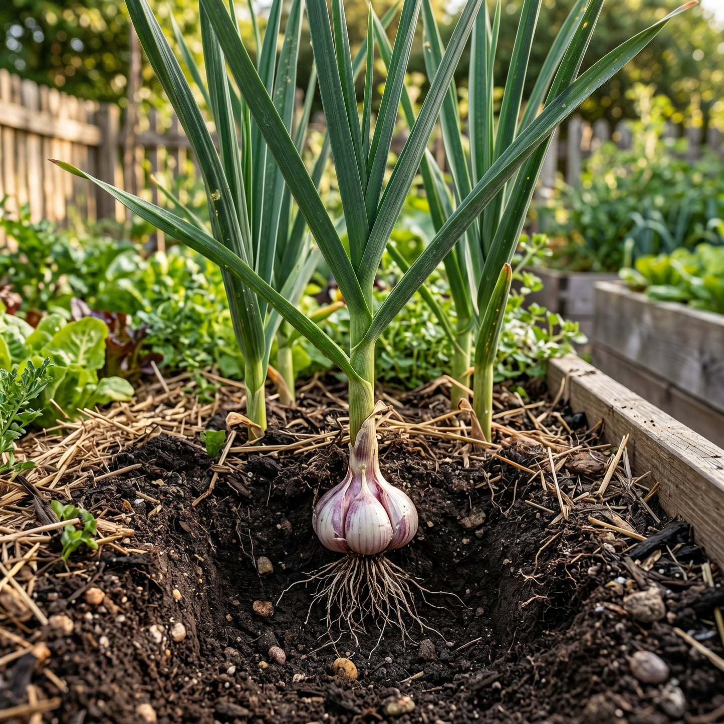 Garlic Cloves for Kitchen Garden Growing