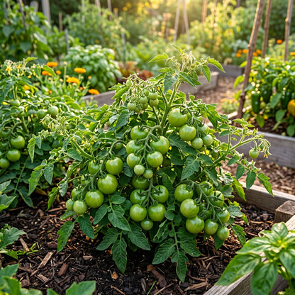 Determinate Bush Tomato Seeds – Compact Tomato Seeds for Home Garden