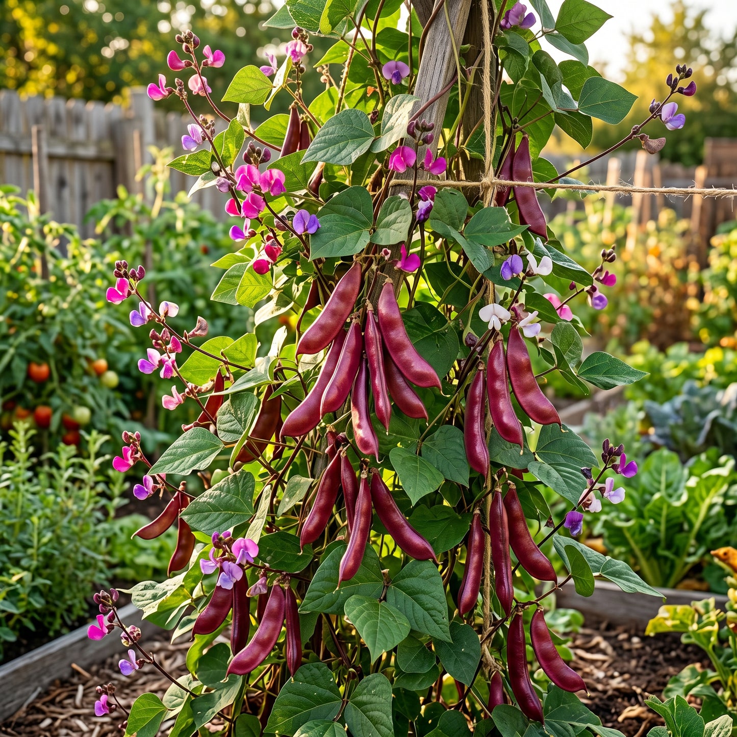Dolichos Red Broad Seeds for Planting