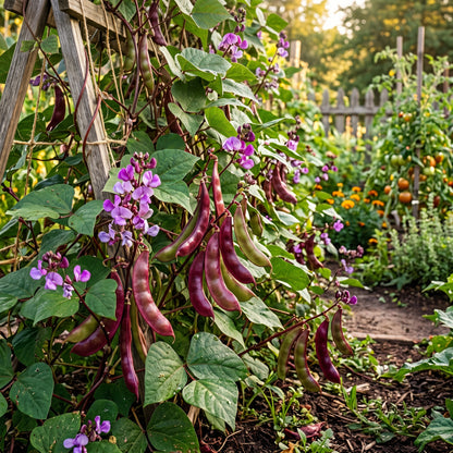 Dolichos Red Broad Seeds for Planting