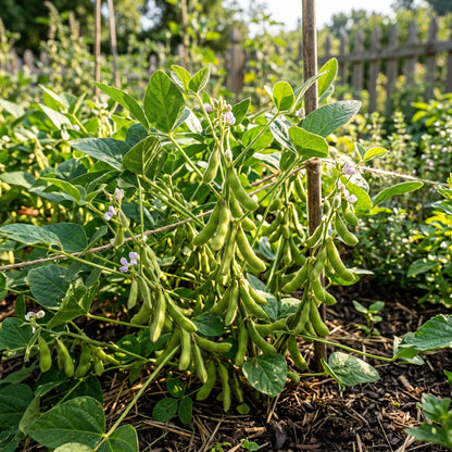 Edamame Green Shell Seeds for Home Gardening