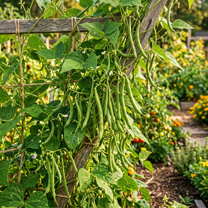Hidatsa Shield Bean Seeds for Home Gardening