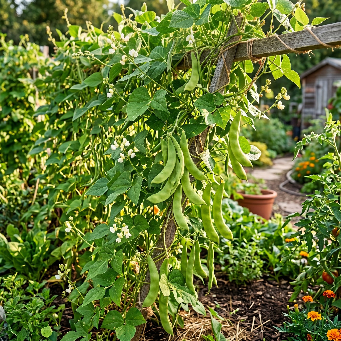 Bean Climbing Madagascar Variety Seeds