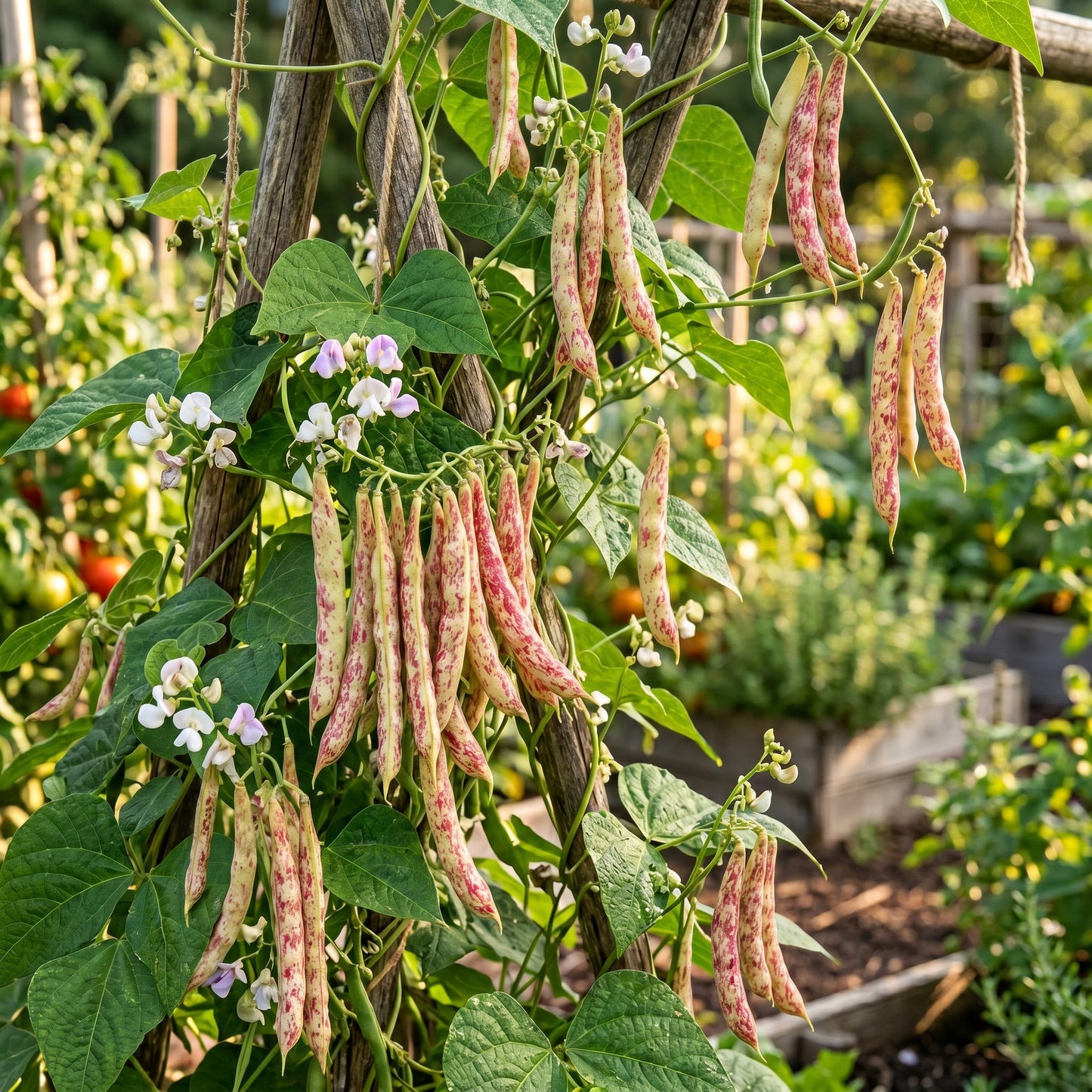 Mayflower Bean Seeds for Planting