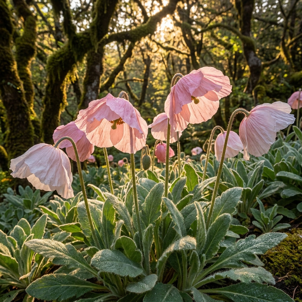 Meconopsis baileyi 'Pink Icing' Flower Seeds for Planting