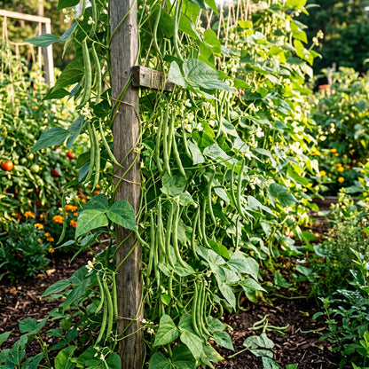Missouri Wonder Pole Bean Seeds for Home Garden