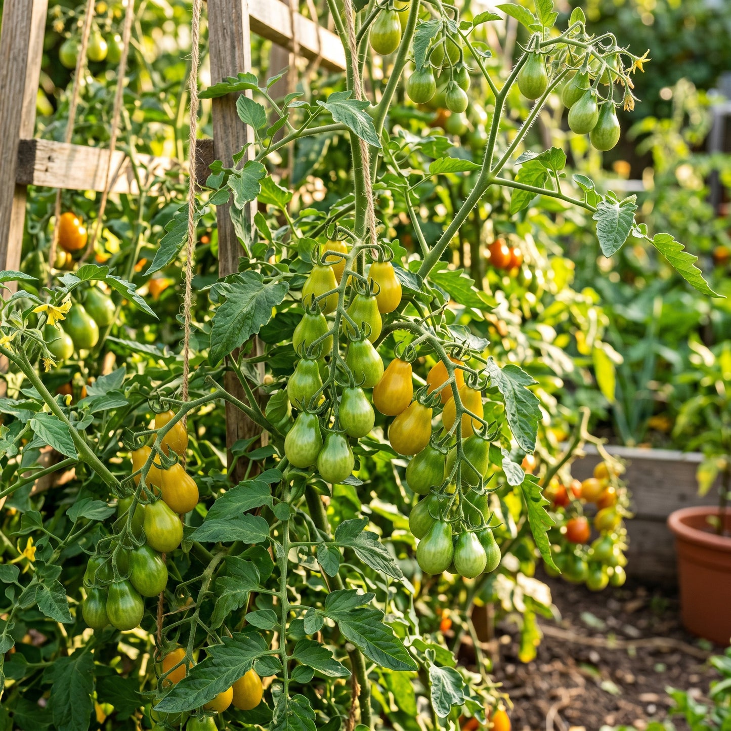 Tomato Pear Drops Seeds – Yellow Cherry Tomato for Planting