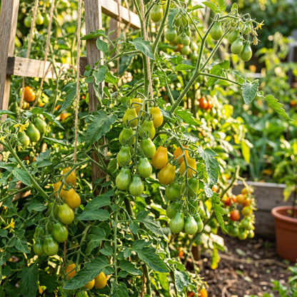 Tomato Pear Drops Seeds – Yellow Cherry Tomato for Planting