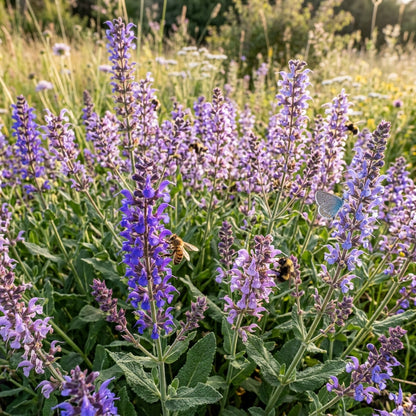 Salvia Verbenaca Flower Seeds - Salvia Flower Seeds for Garden