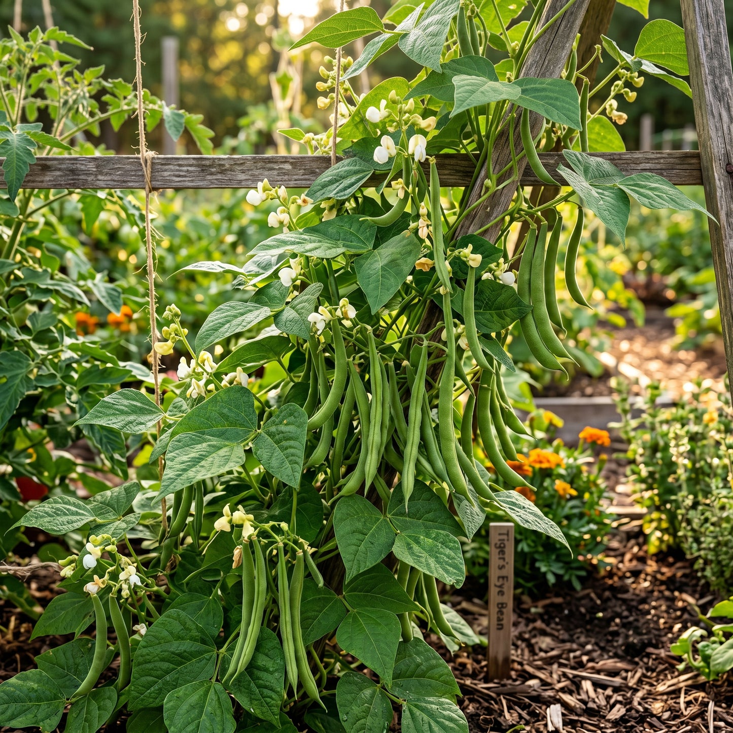 Tiger's Eye Bean Seeds for Planting
