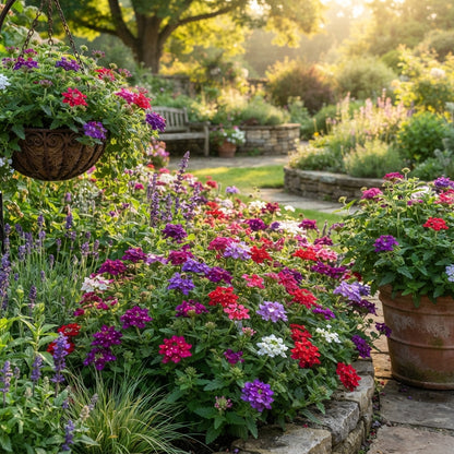 Verbena Ideal Mix Flower Seeds for Planting