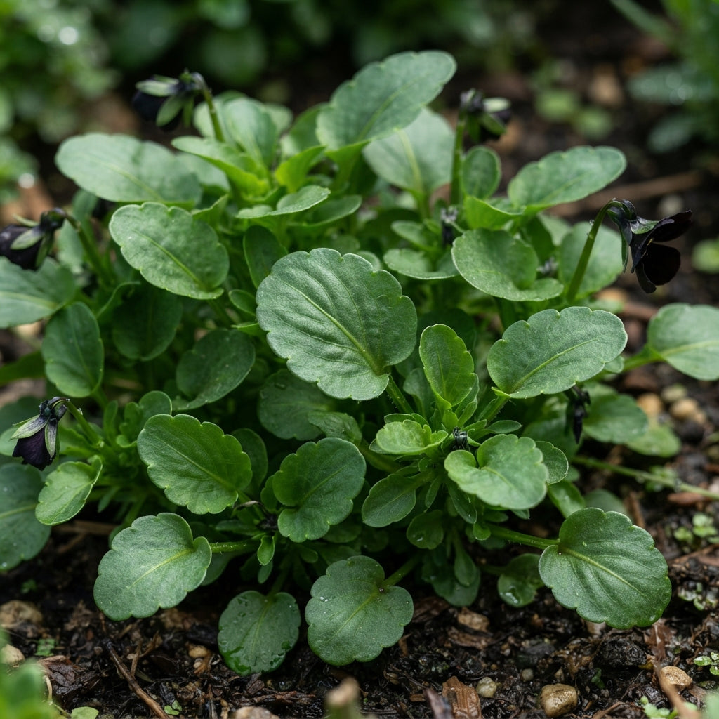 Viola Back to Black Flower Seeds for Planting