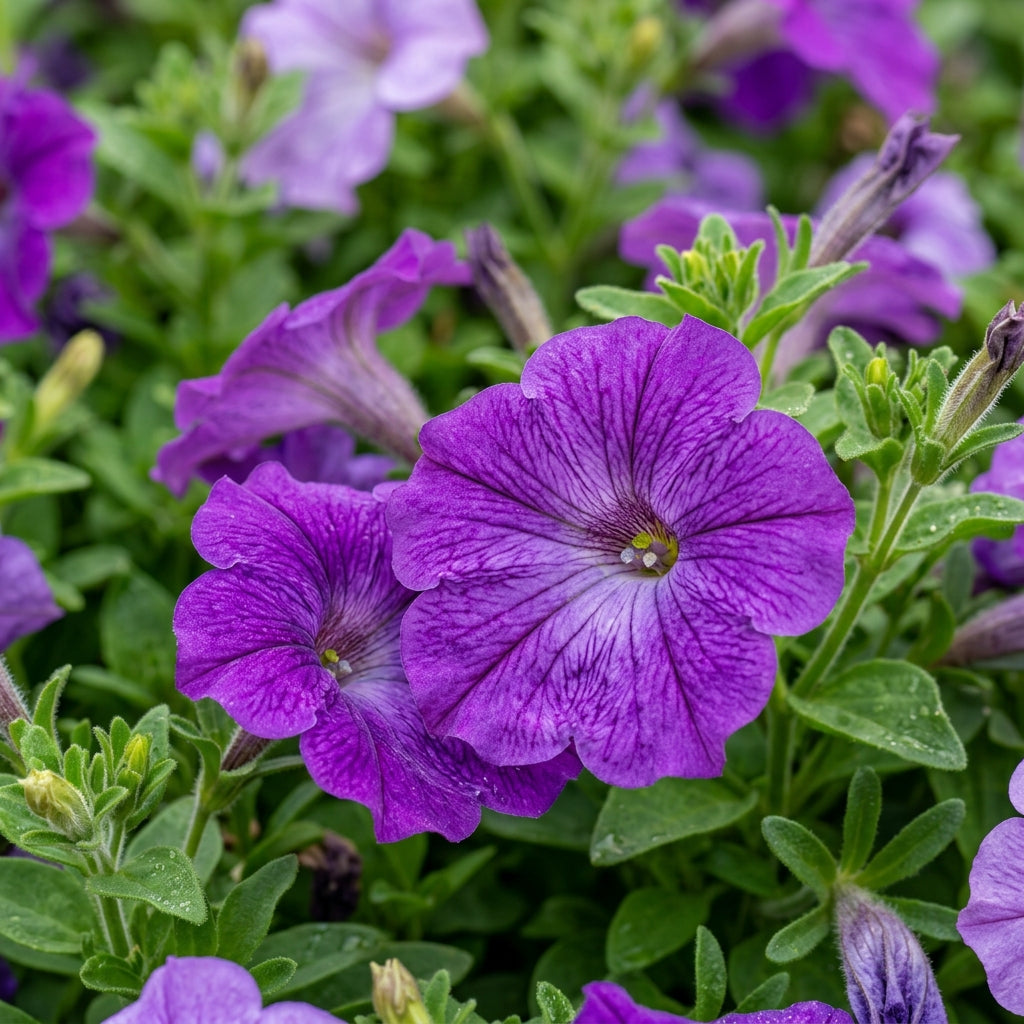 Violet Petunia Seeds - Violet Petunia Flower Seeds for Garden