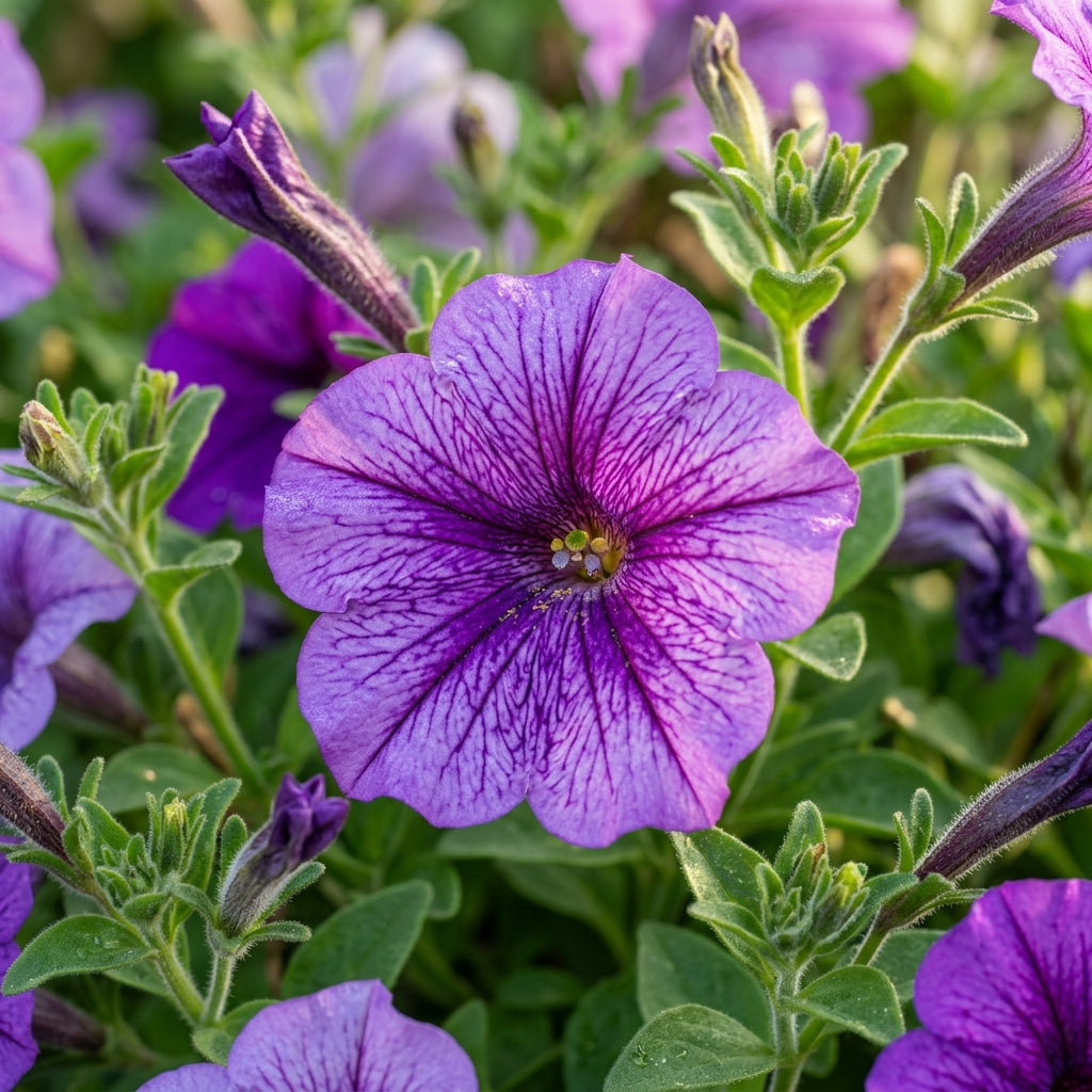 Violet Petunia Seeds - Violet Petunia Flower Seeds for Garden