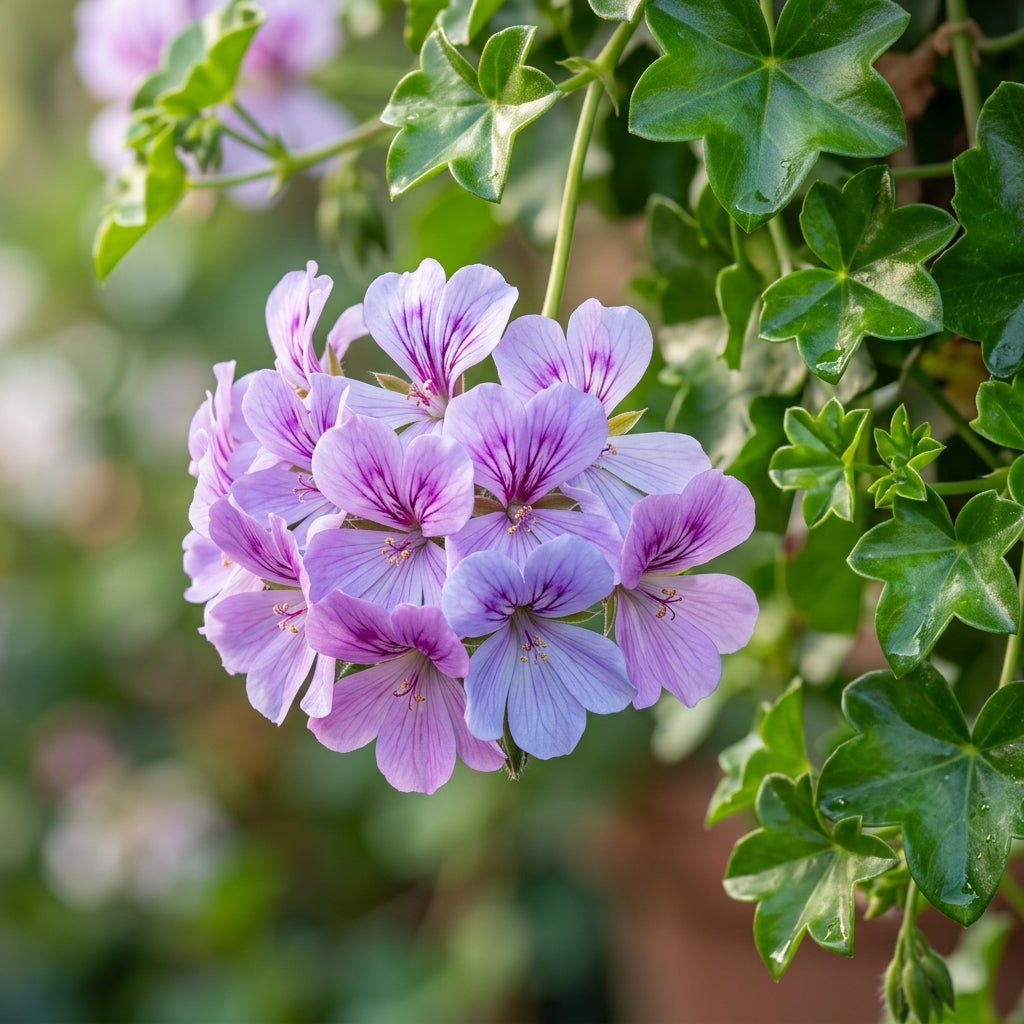 Climbing Geranium Light Violet Seeds - Geranium Flower Seeds for Garden