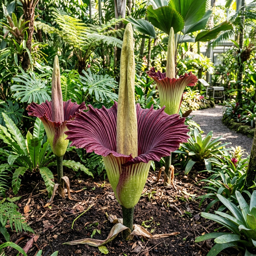 Voodoo Lily (Amorphophallus) Seeds for Planting