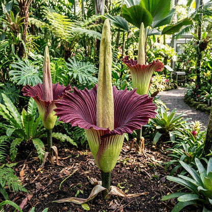 Voodoo Lily (Amorphophallus) Seeds for Planting