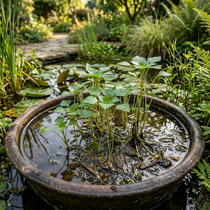 Water Chestnut Corm Bulbs for Aquatic Planting - Water Garden & Pond Growing Bulbs for Outdoor Containers