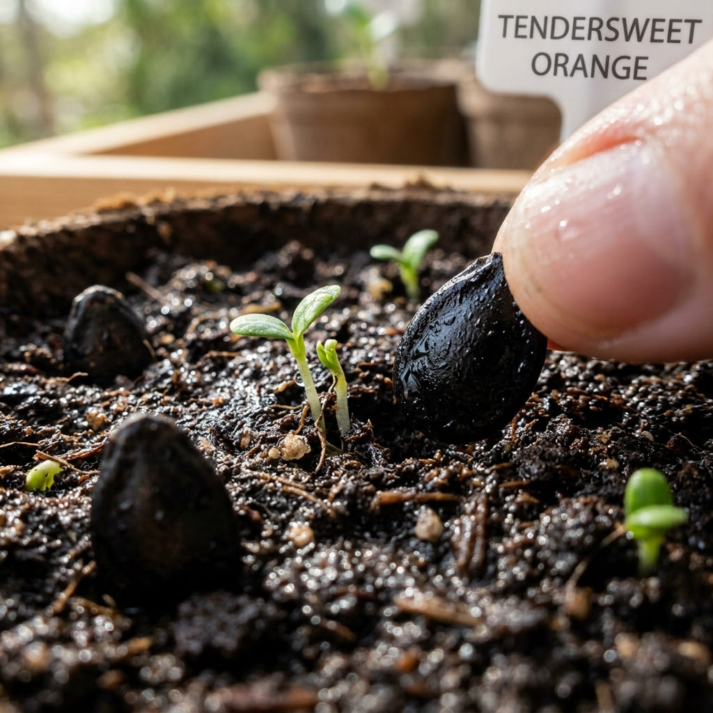 Tendersweet Orange Watermelon Seeds for Planting