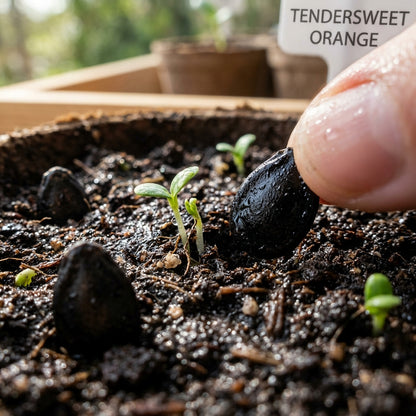 Tendersweet Orange Watermelon Seeds for Planting