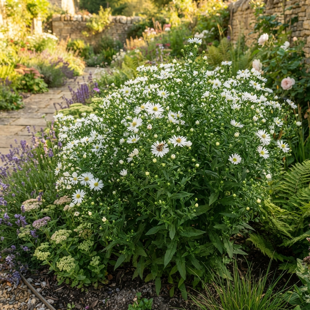 White Aster Flower Seeds for Planting