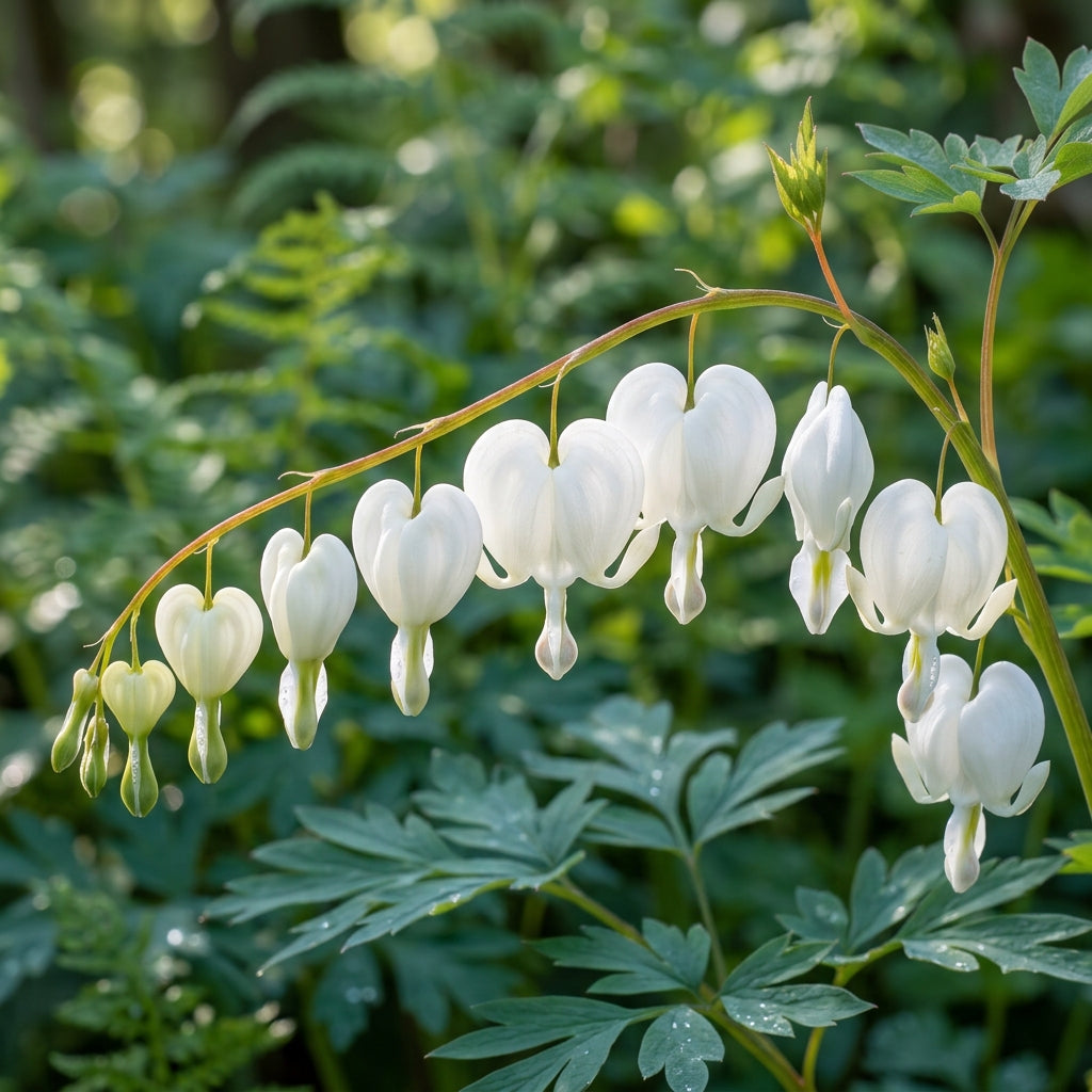 White Bleeding Heart Flower Seeds for Planting