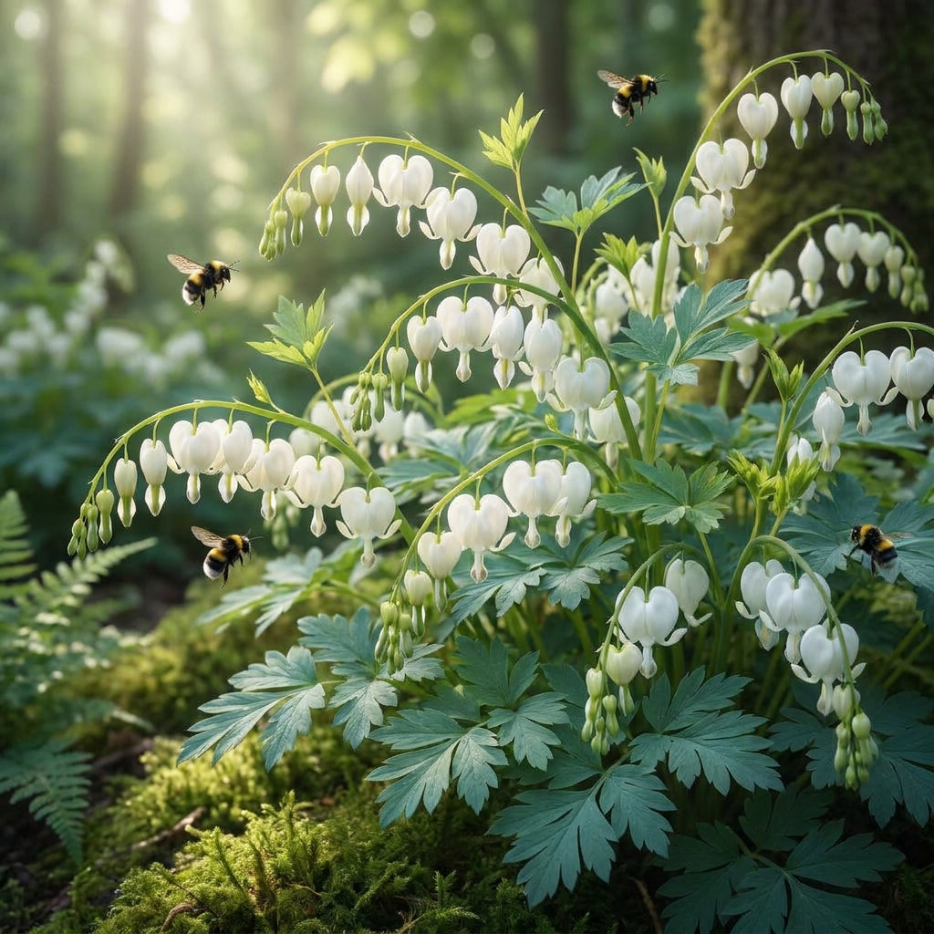 White Bleeding Heart Flower Seeds for Planting