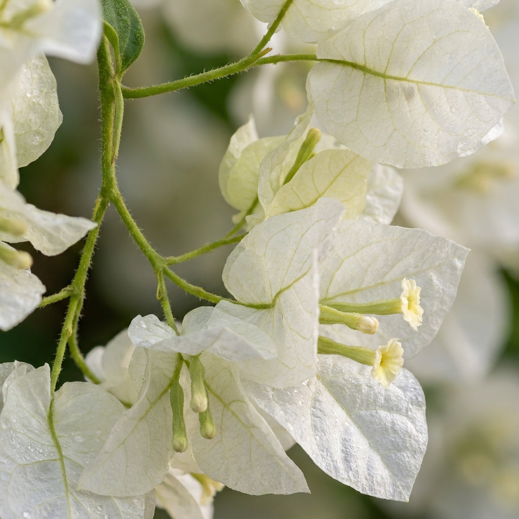 White Bougainvillea Flower Seeds for Planting