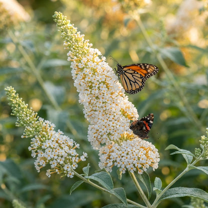 White Butterfly Bush (Buddleia davidii) Seeds for Planting