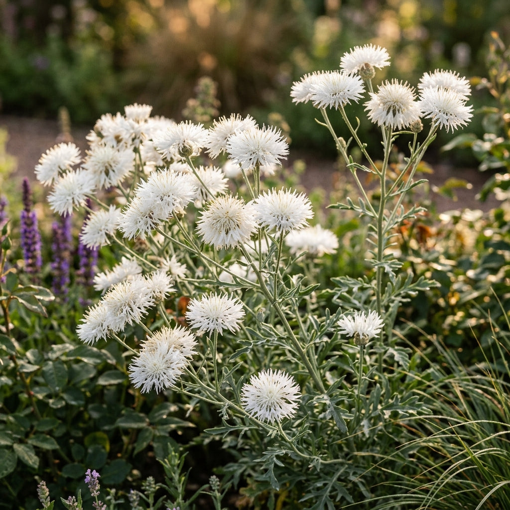 Centaurea Moschata White Seeds – Elegant White Blooms