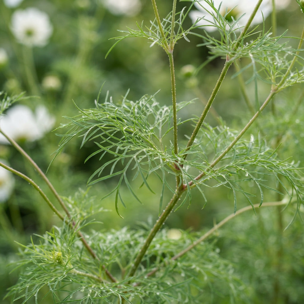 White Cosmos bipinnatus Flower Seeds for Planting