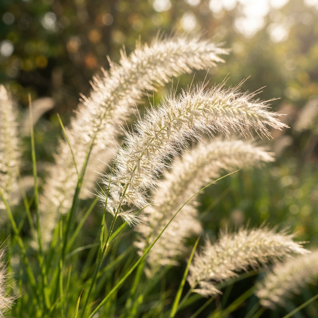 White Fountain Grass (Pennisetum villosum) Seeds for Planting