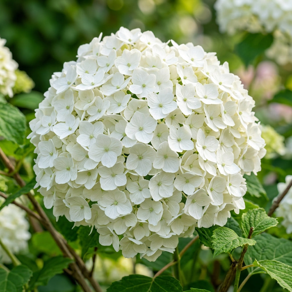 White Hydrangea Flower Seeds for Planting