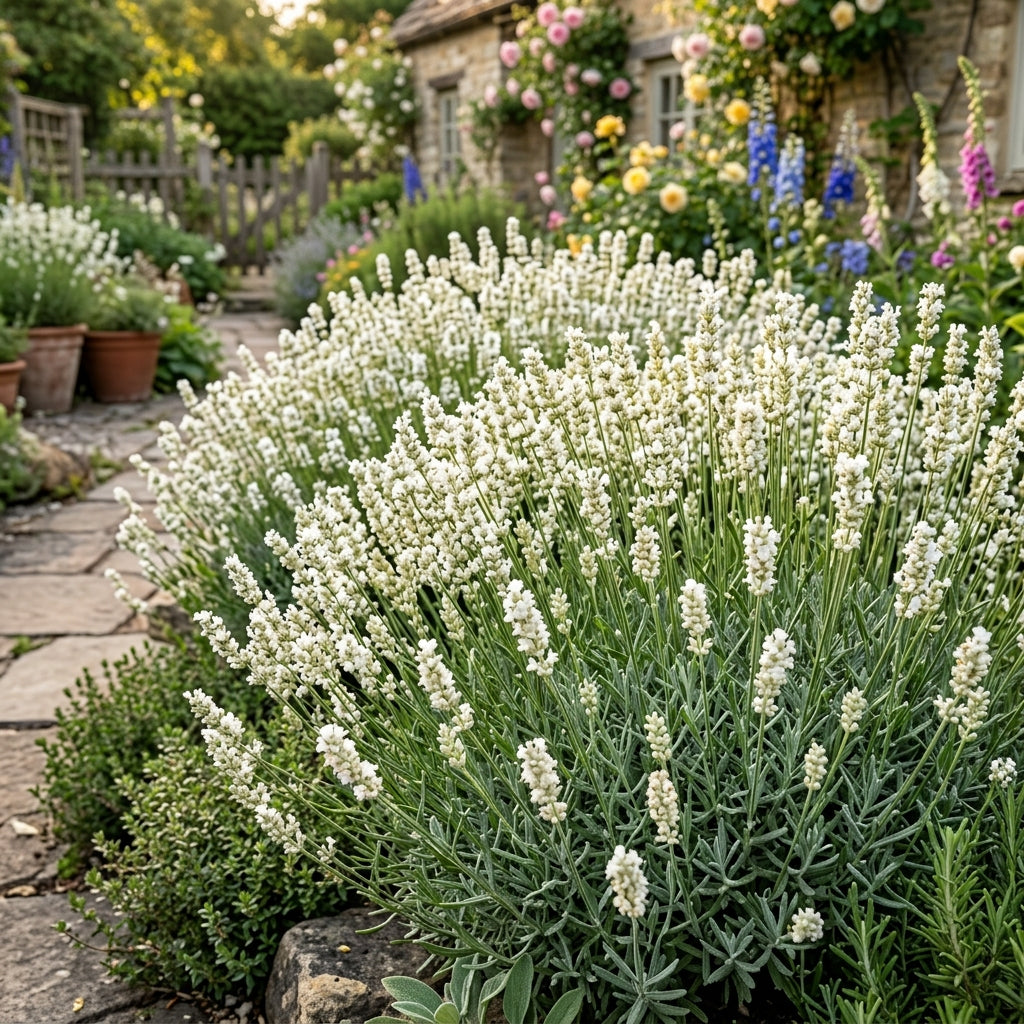 Pure White Lavender Seeds for Planting