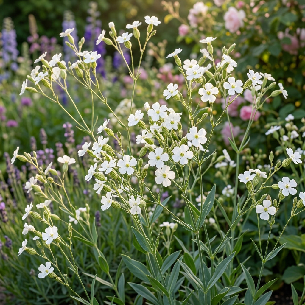Saponaria Vaccaria White Flower Seeds