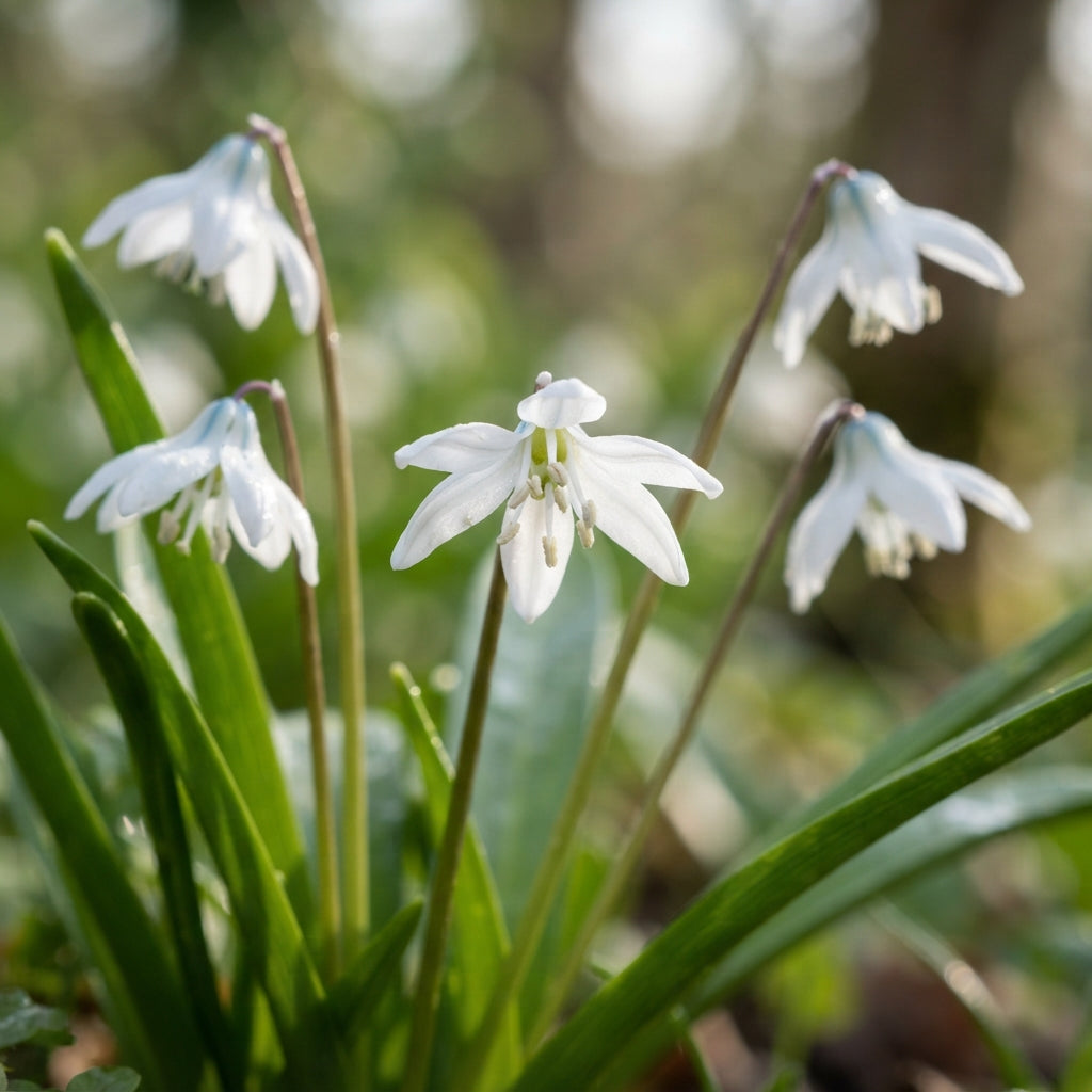 Scilla Siberica Alba Seeds for Garden Planting
