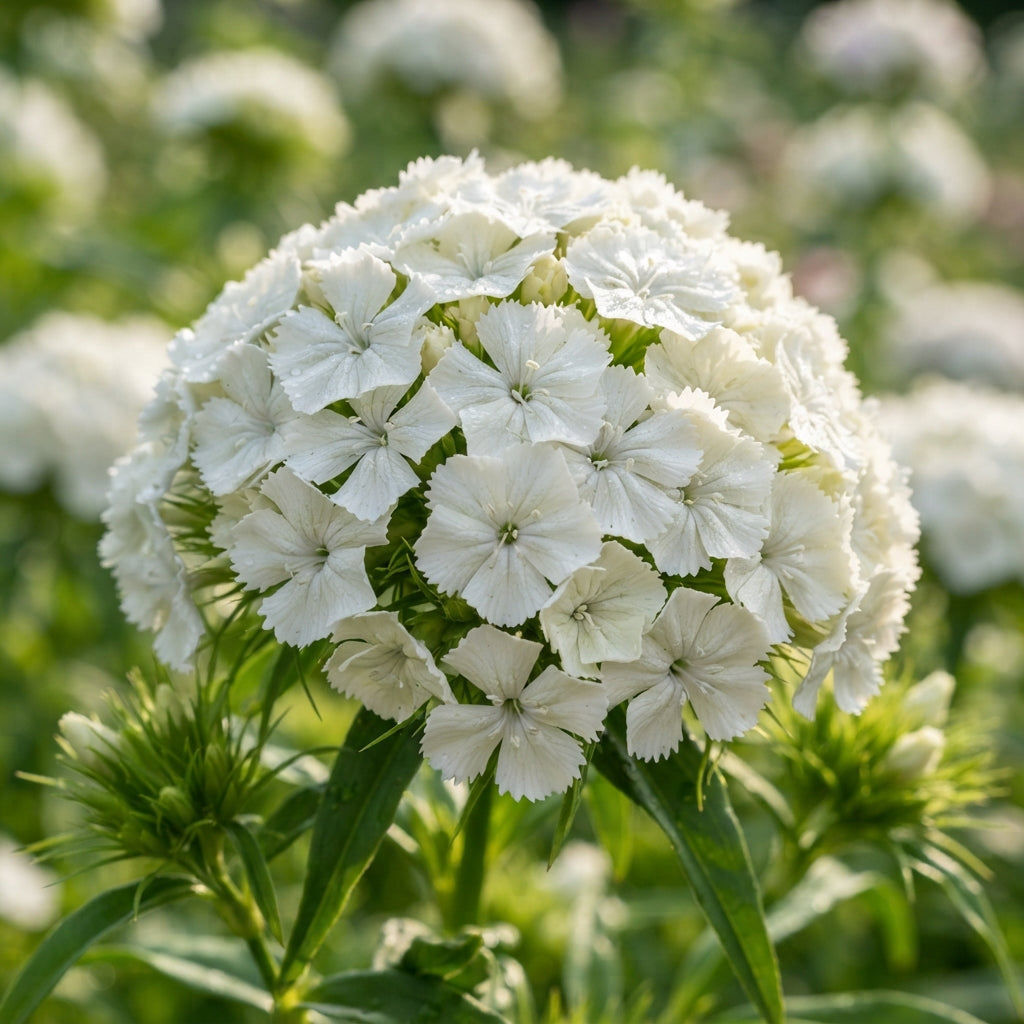 White Sweet William Flower Seeds for Planting
