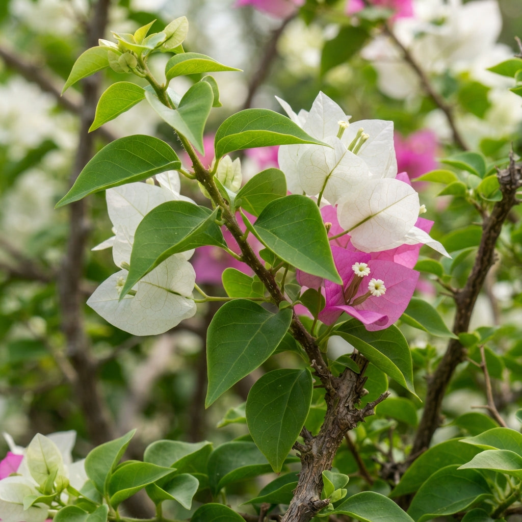 White and Pink Bougainvillea Seeds for Planting