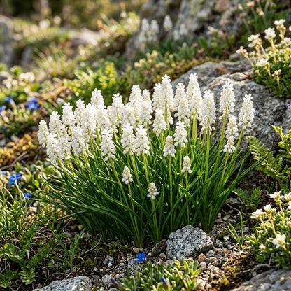 Pseudomuscari Azureum Alba Flower Seeds for Garden Planting