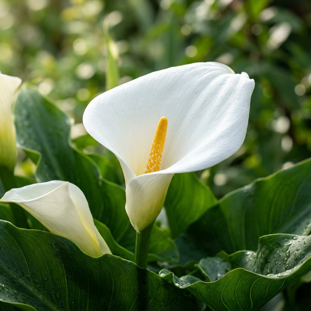 Zantedeschia Aethiopica Seeds - White Calla Lily Flower Seeds for Garden