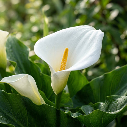 Zantedeschia Aethiopica Seeds - White Calla Lily Flower Seeds for Garden