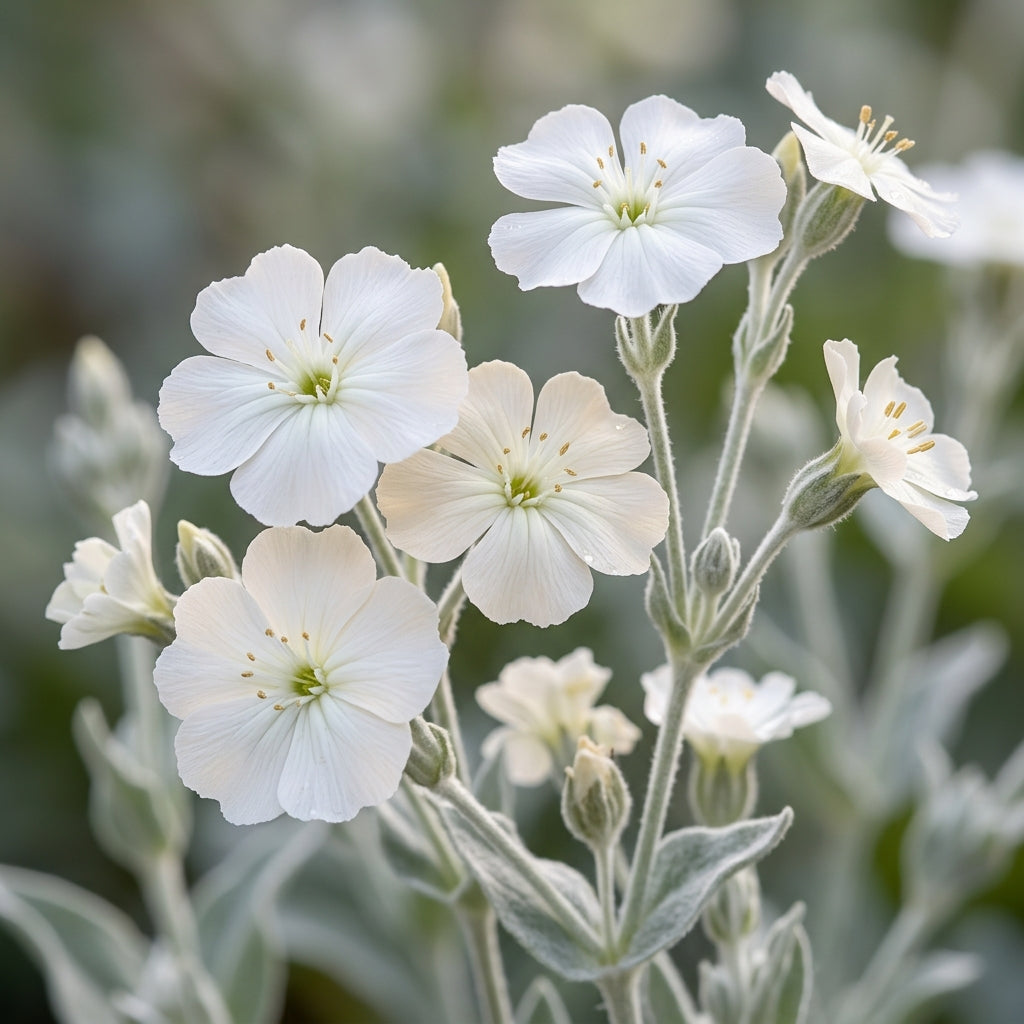 Lychnis Coronaria Alba Flower Seeds For Planting