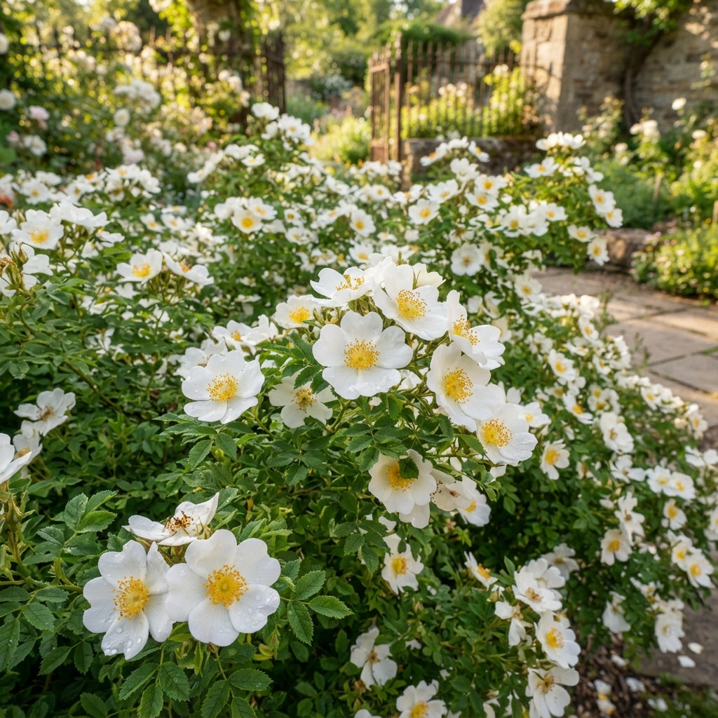 Rosa Spinosissima Flower Seeds for Garden Planting
